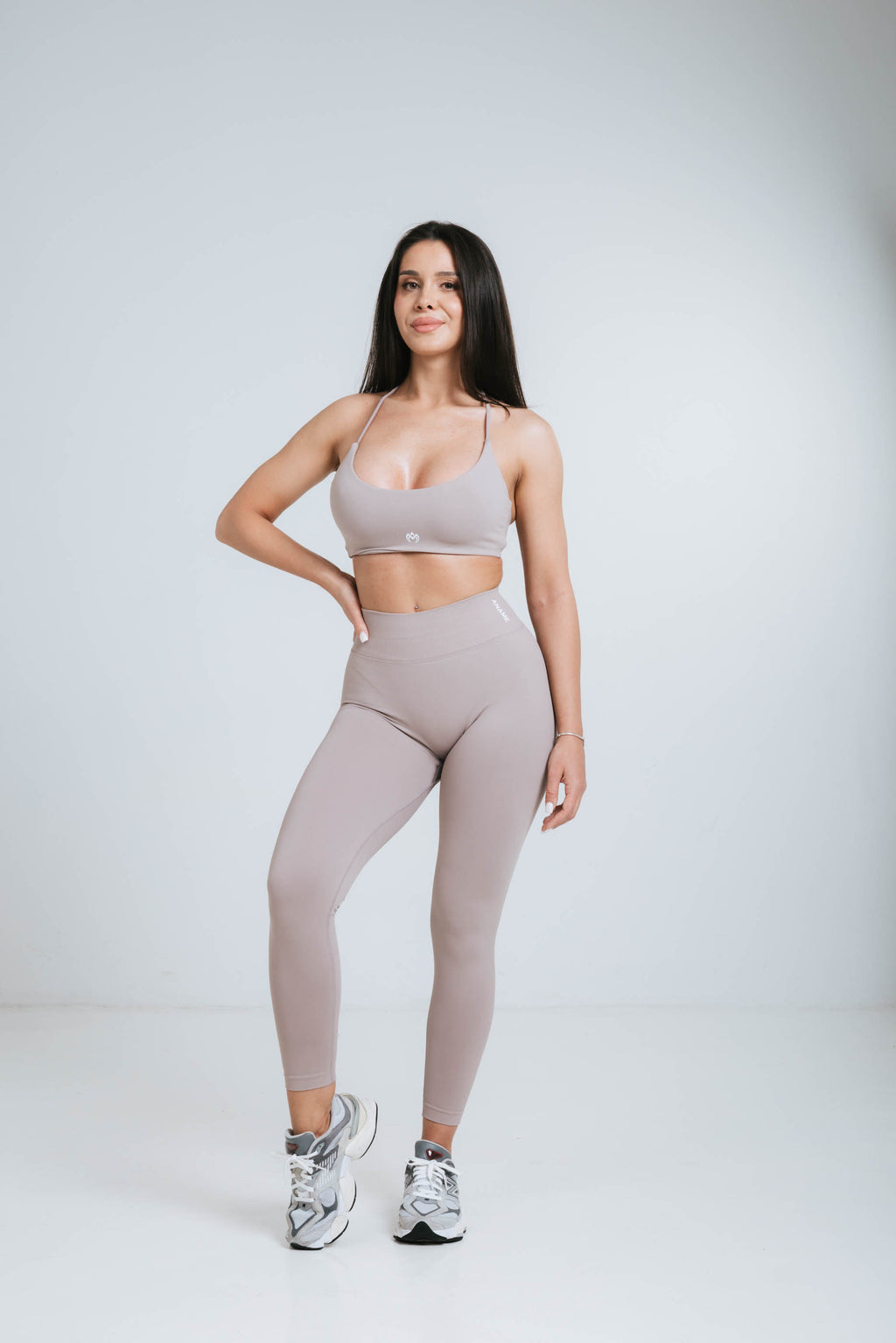 High-waist Leggings Mocha