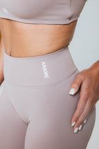 High-waist Leggings Mocha
