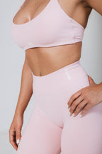 High-waist Leggings Pink