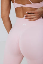 High-waist Leggings Pink