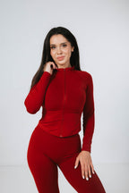 Core Jacket Red Wine