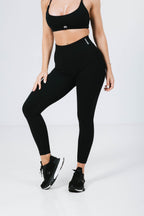 High-waist Leggings Black