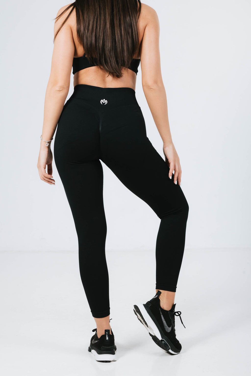 High-waist Leggings Black